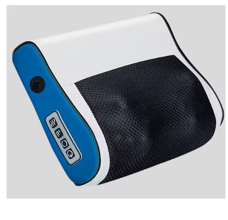 4-Key Smart Shiatsu Neck, Shoulder & Back Massage Pillow