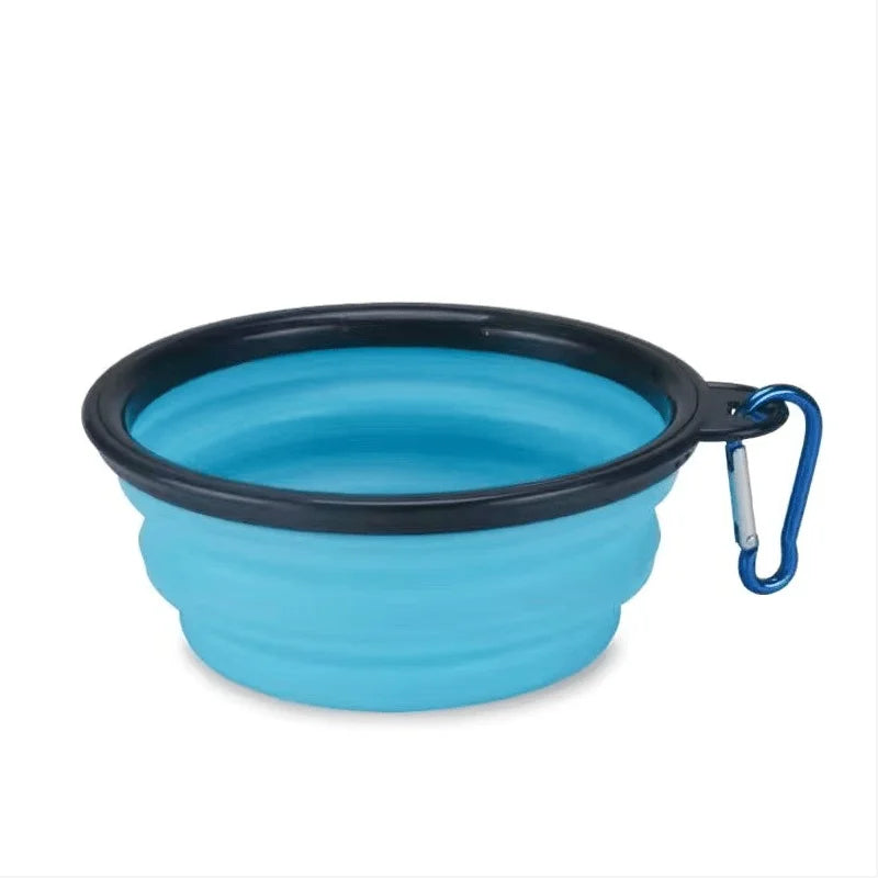 Collapsible Silicone Dog Bowl Outdoor