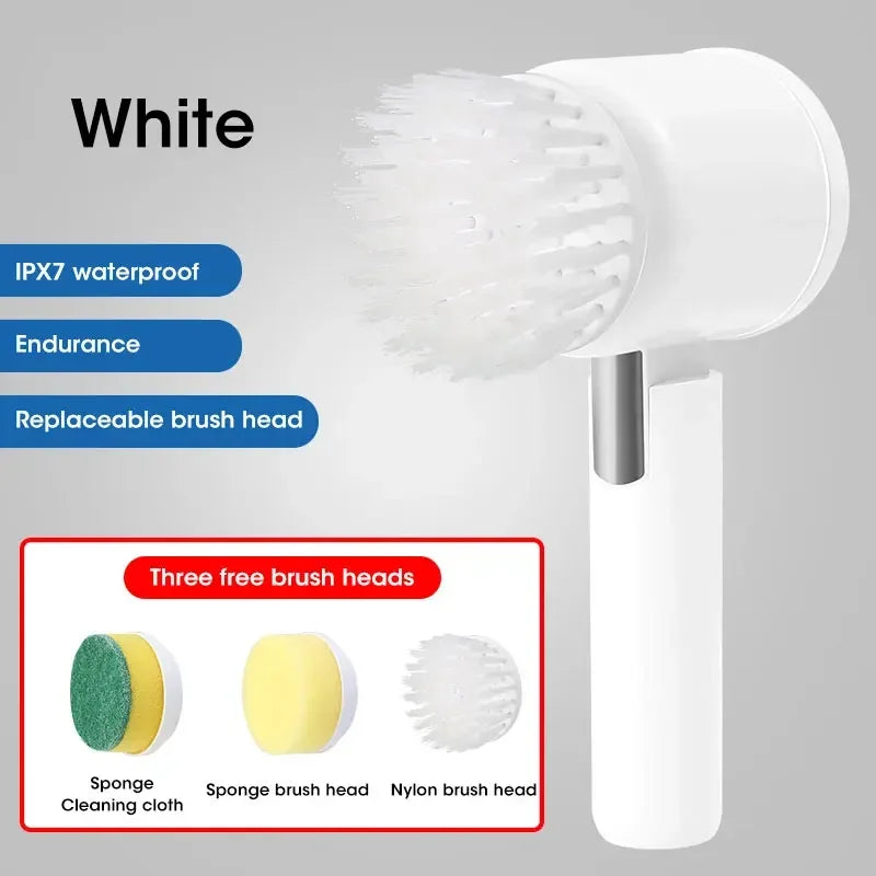 5-in-1 Rechargeable Cleaning Brush