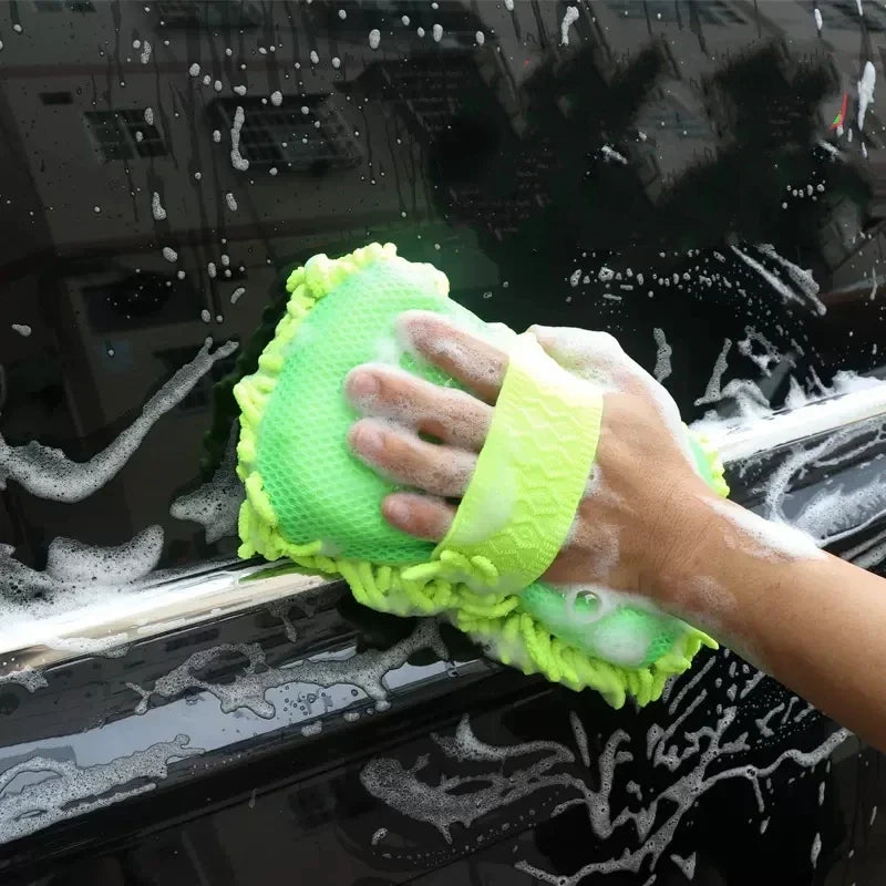 The AutoGleam 9-in-1 Car Wash & Detailing Kit | Microfiber Towels, Mitt & Sponges