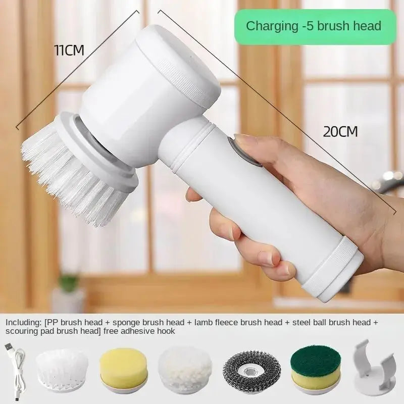5-in-1 Rechargeable Cleaning Brush