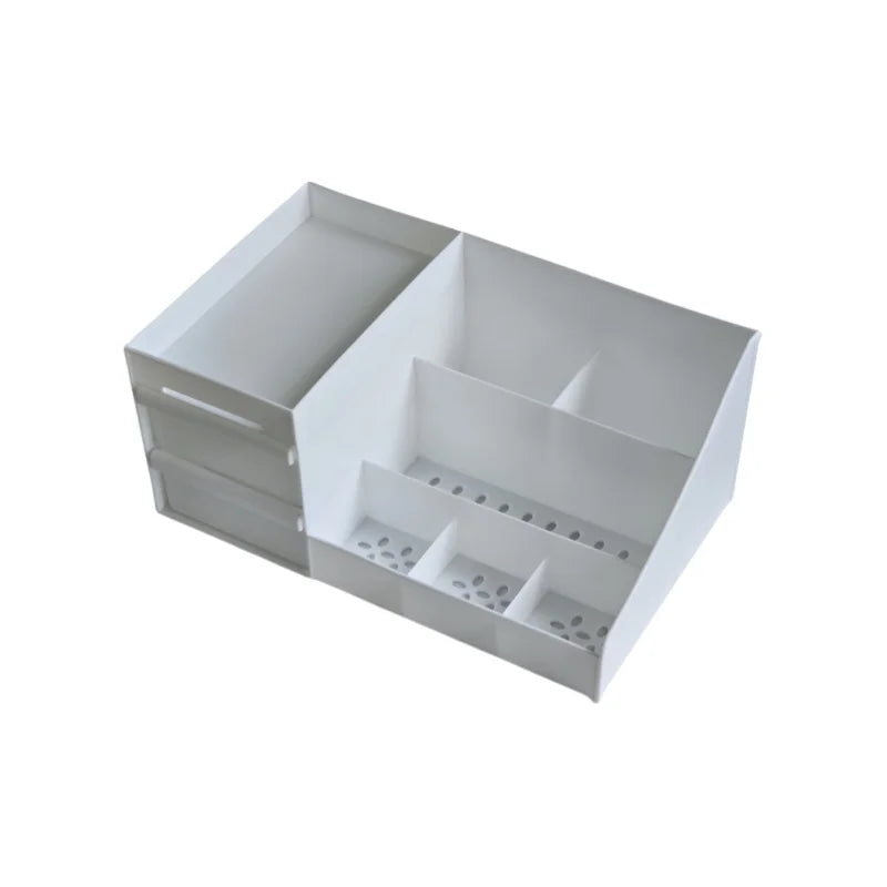 White Drawer Makeup Storage Box