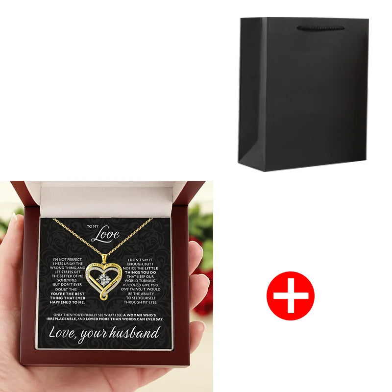 ForeverAlways™ Wife Necklace 💕💎 Love Without End