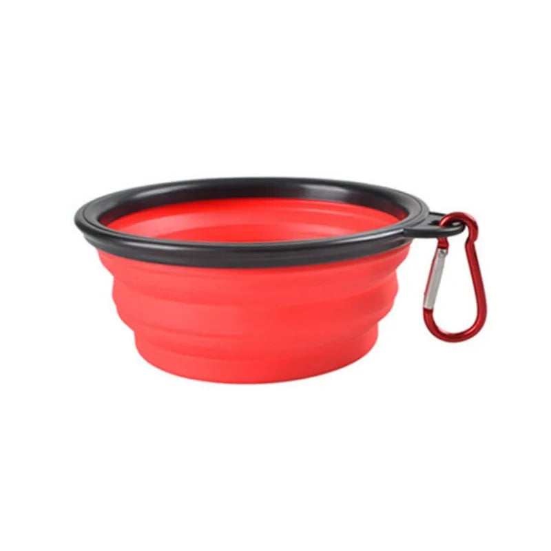 Collapsible Silicone Dog Bowl Outdoor