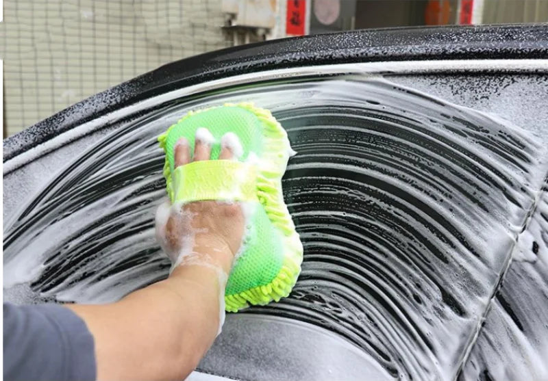 The AutoGleam 9-in-1 Car Wash & Detailing Kit | Microfiber Towels, Mitt & Sponges