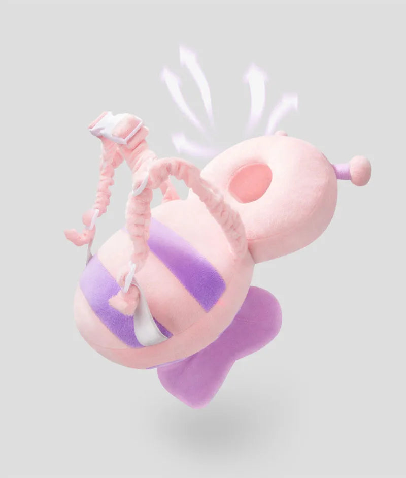 Children's anti-fall head protection pillow for toddlers learning to walk – breathable cotton safety pad