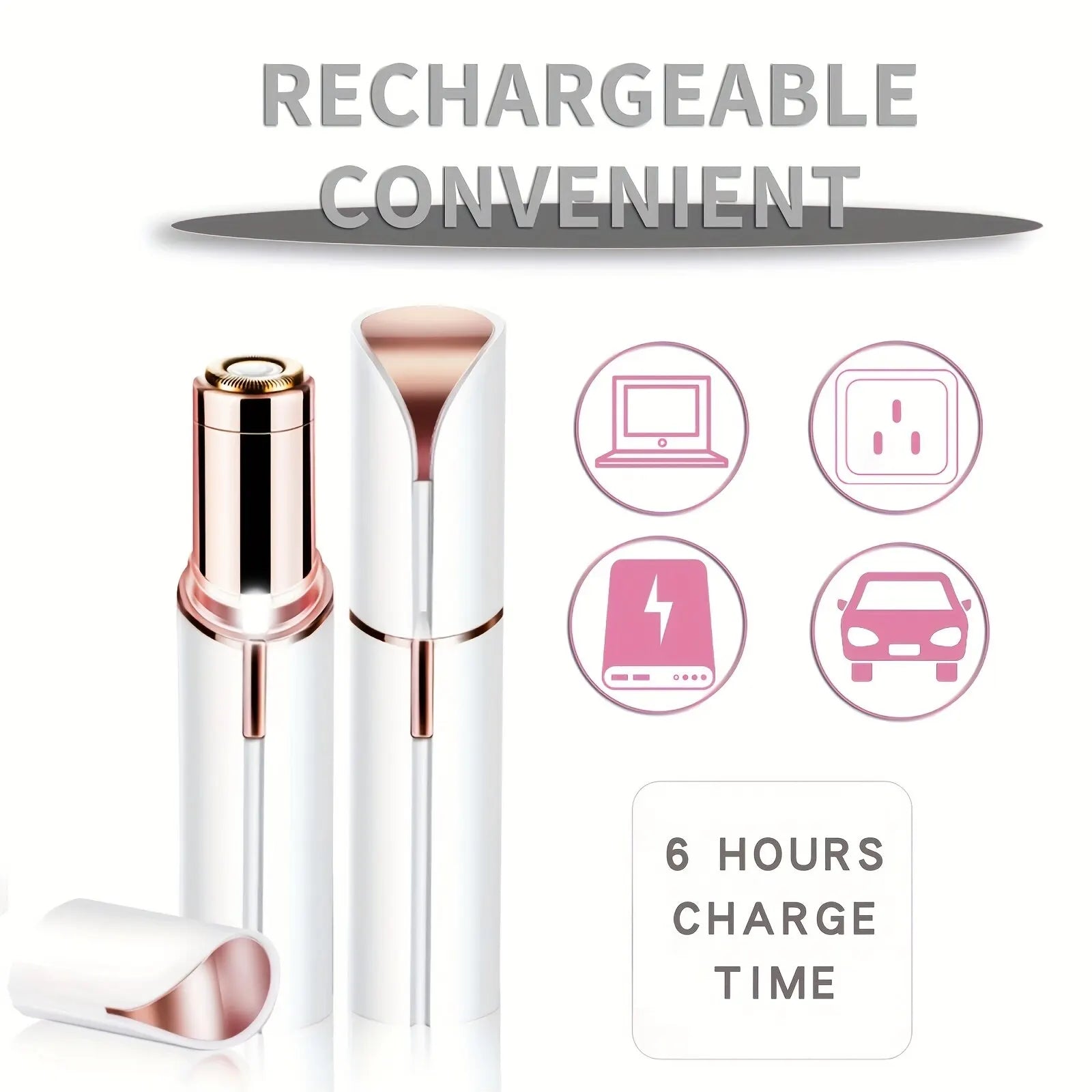 Portable Lipstick Shaped Hair Remover.