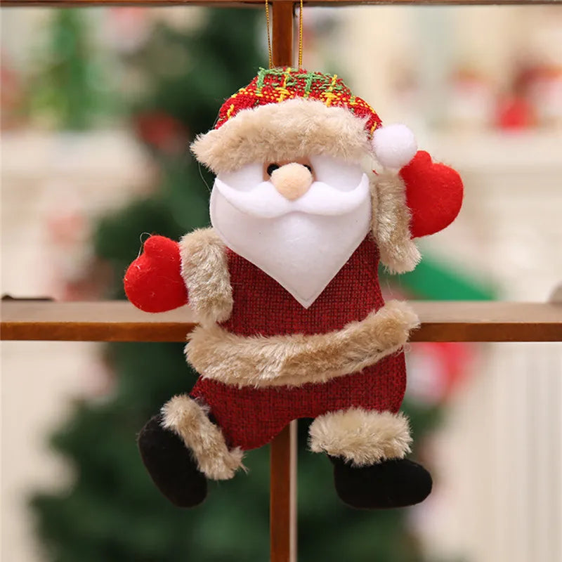 Dancing Santa Christmas Tree Ornaments for Kids