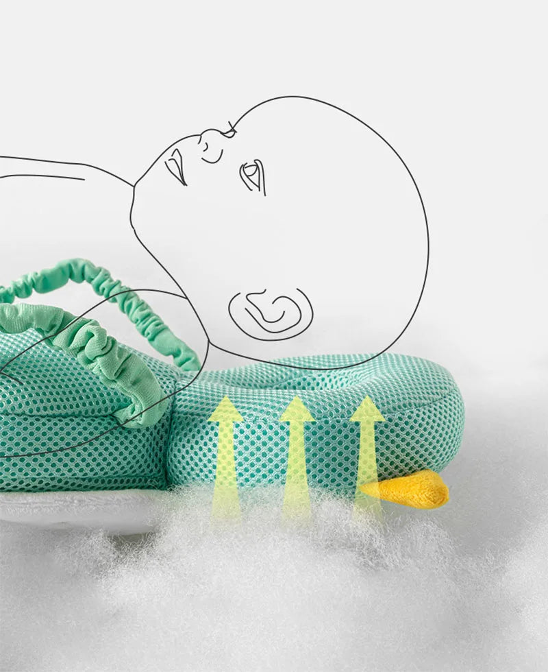 Children's anti-fall head protection pillow for toddlers learning to walk – breathable cotton safety pad