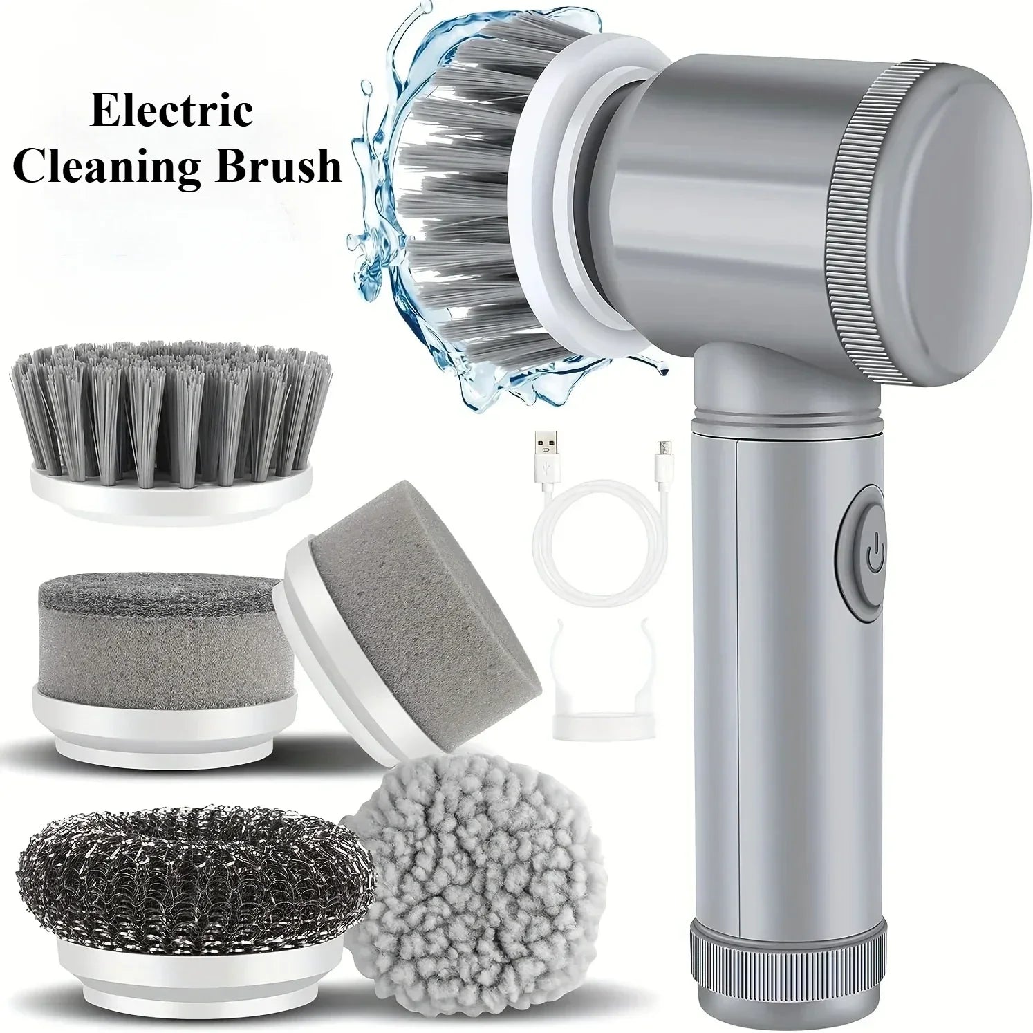 5-in-1 Rechargeable Cleaning Brush