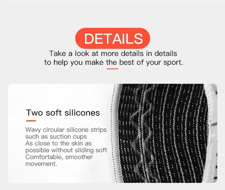Silicone Knee Support Strap