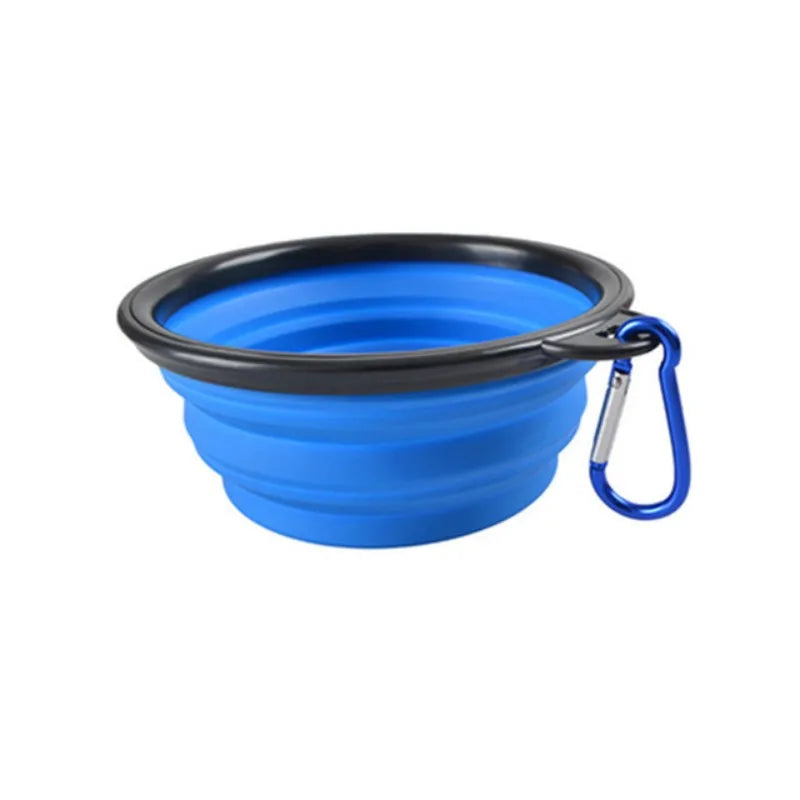 Collapsible Silicone Dog Bowl Outdoor
