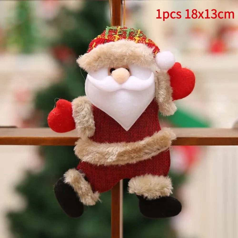 Dancing Santa Christmas Tree Ornaments for Kids