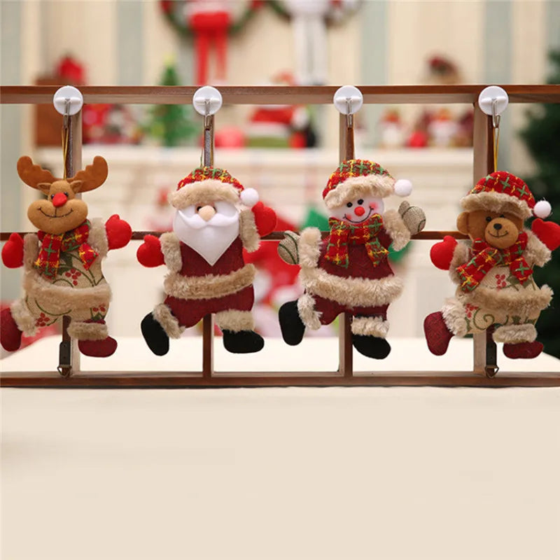 Dancing Santa Christmas Tree Ornaments for Kids