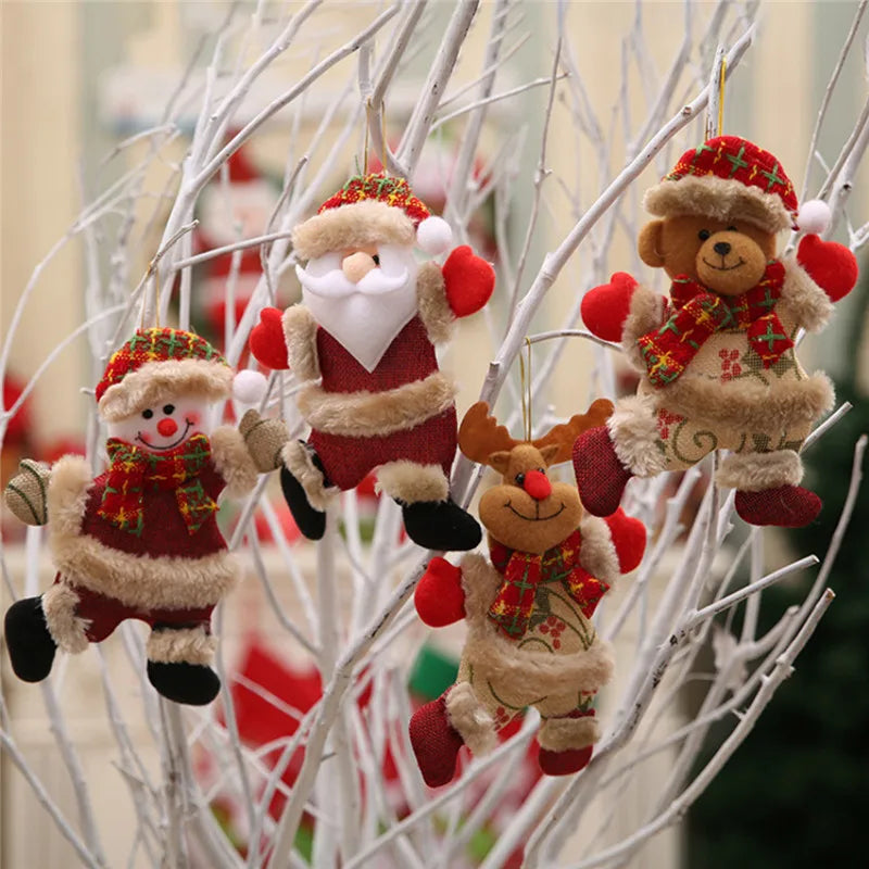 Dancing Santa Christmas Tree Ornaments for Kids