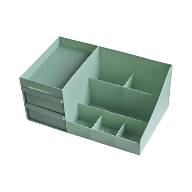 White Drawer Makeup Storage Box