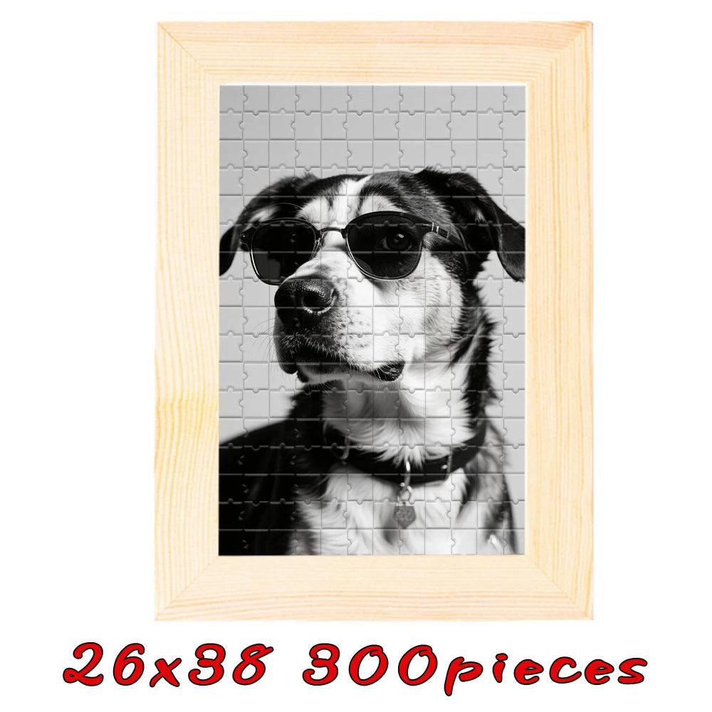 MemoryFrame™ Wooden Puzzle 🧩💖 Build the Moments You Love