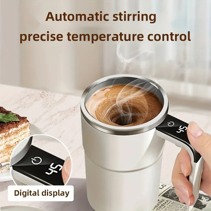 Smart mixing coffee cup