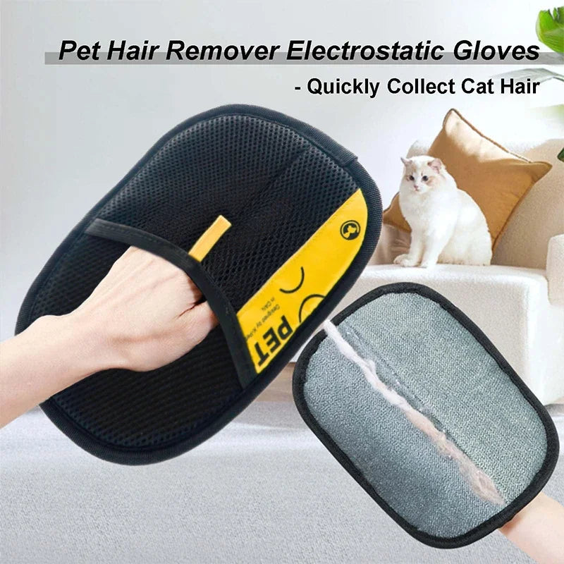 1  Eco-Friendly  Pet Hair Glove Removes