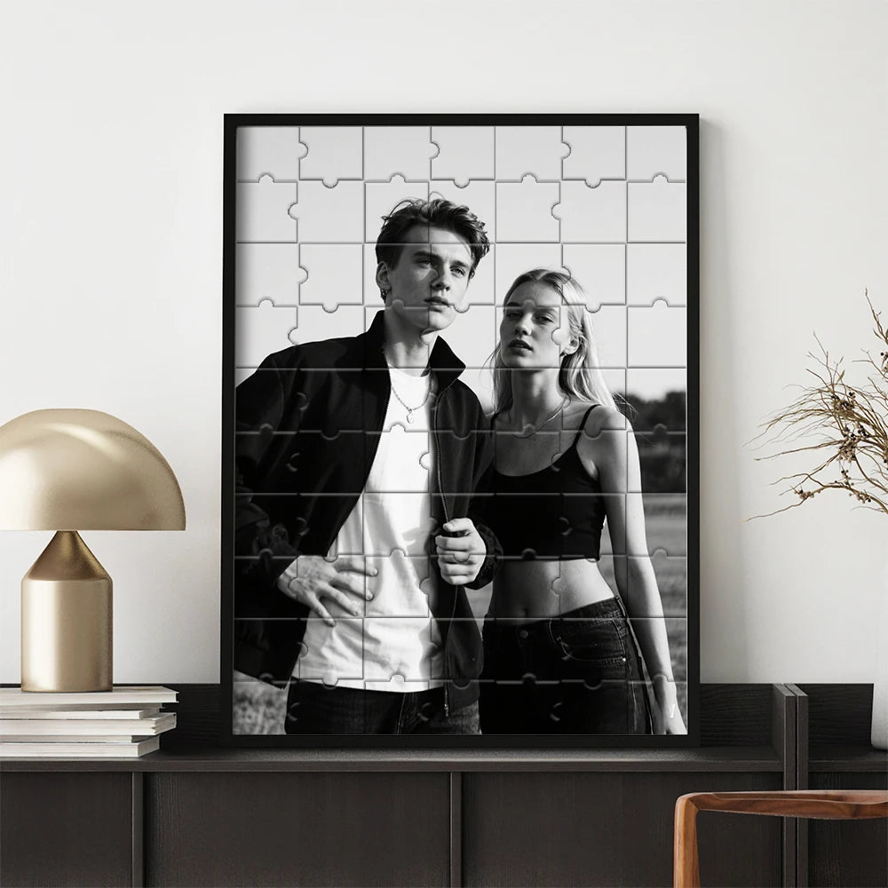 MemoryFrame™ Wooden Puzzle 🧩💖 Build the Moments You Love