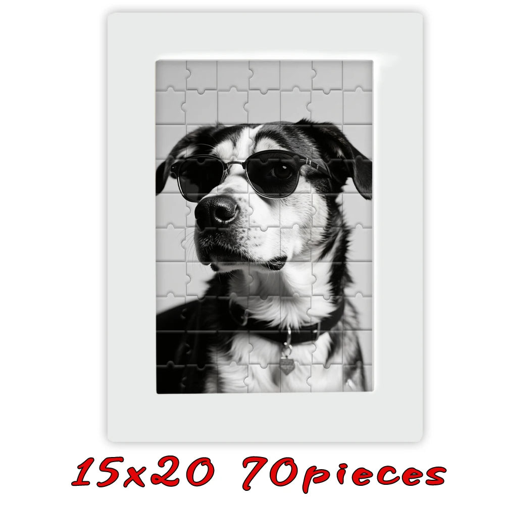 MemoryFrame™ Wooden Puzzle 🧩💖 Build the Moments You Love