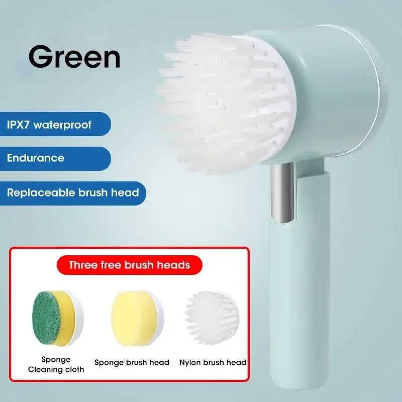 5-in-1 Rechargeable Cleaning Brush