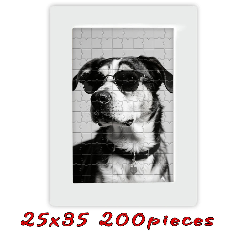 MemoryFrame™ Wooden Puzzle 🧩💖 Build the Moments You Love